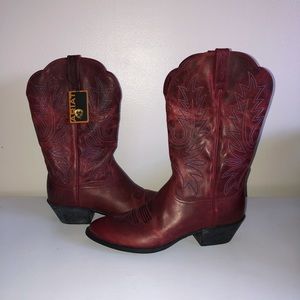Discontinued Ariat Red Cowgirl Boots W8.5 NWT